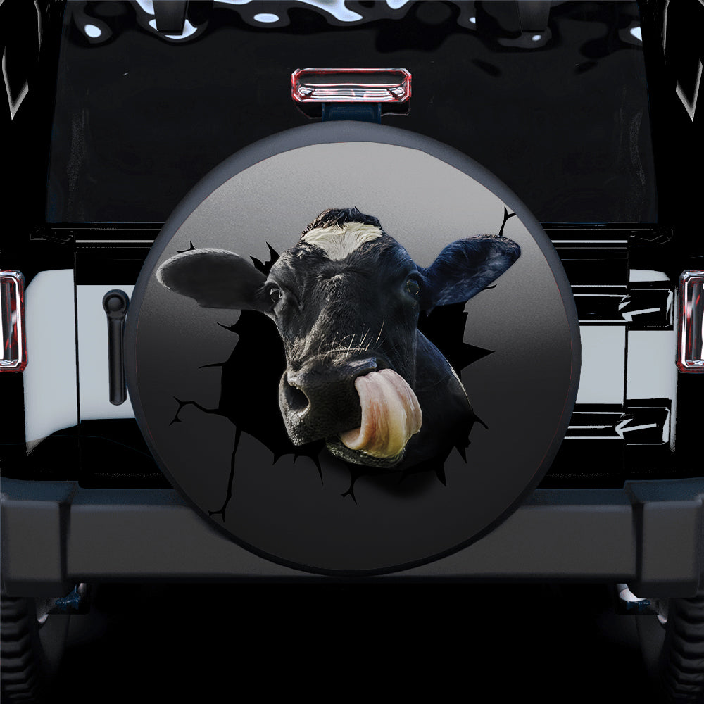 Cow Farm Funny Style Car Spare Tire Covers Gift For Campers Nearkii