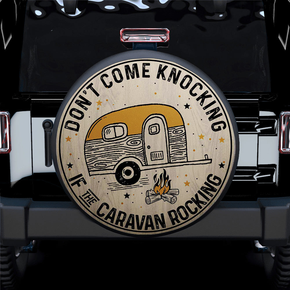 Dont Come Knocking Car Spare Tire Covers Gift For Campers Nearkii