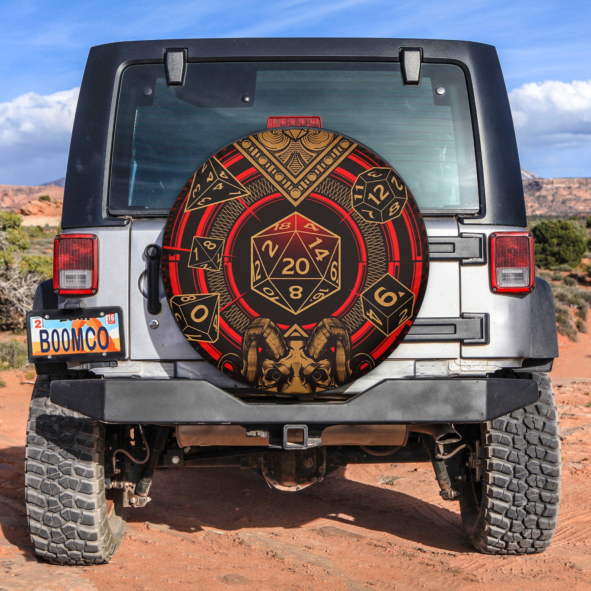 Dungeons And Dragons Spare Tire Covers Gift For Campers Nearkii