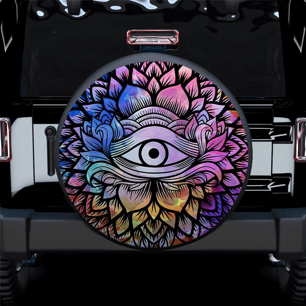 Eye Mandala Car Spare Tire Covers Gift For Campers Nearkii