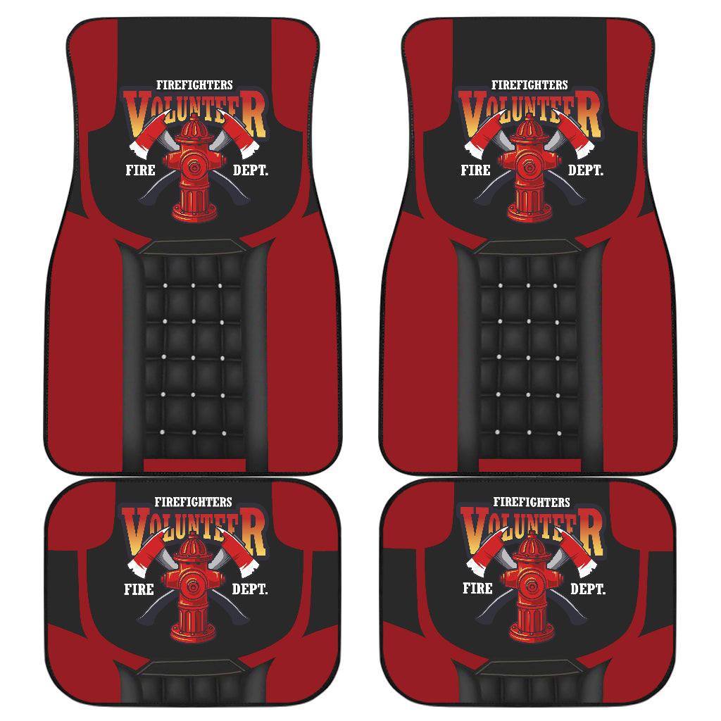 Fire Fighter 3 Car Floor Mats Car Accessories Nearkii