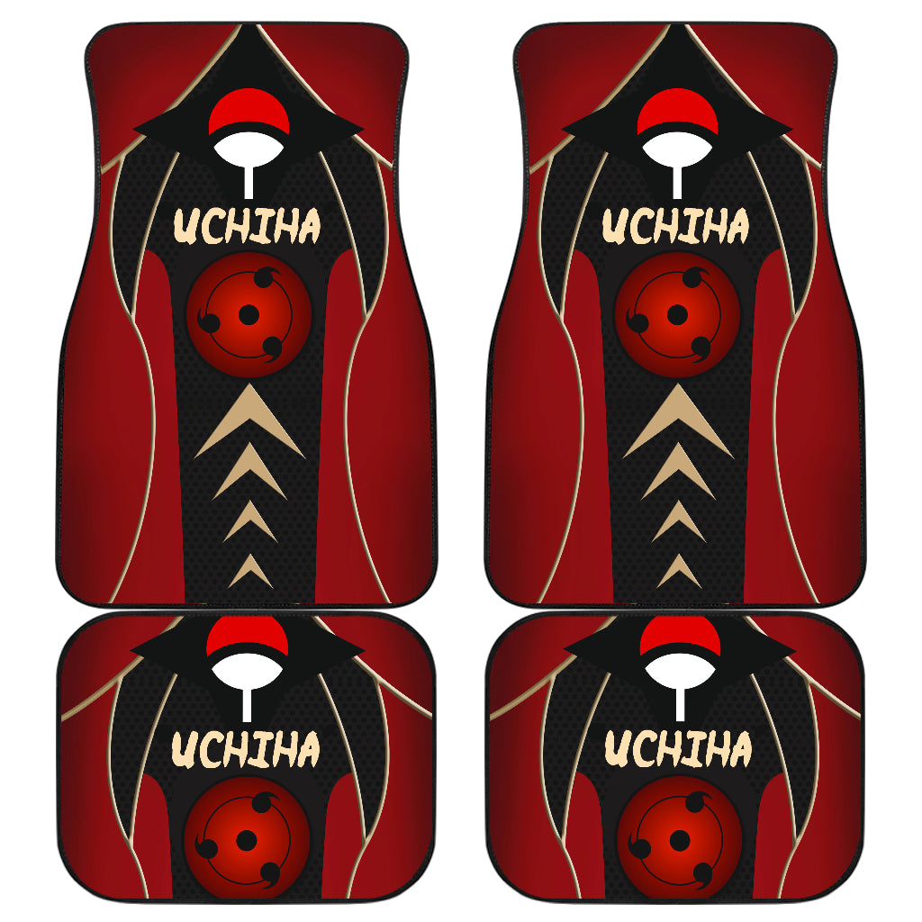 Best Uchiha Clan Sharingan Marine Style Car Floor Mats Car Accessories Nearkii