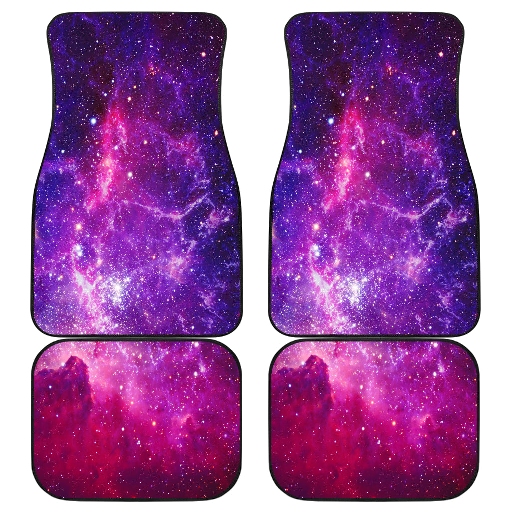 Pink Purple Outer Space Universe Galaxy Car Floor Mats Car Accessories Nearkii