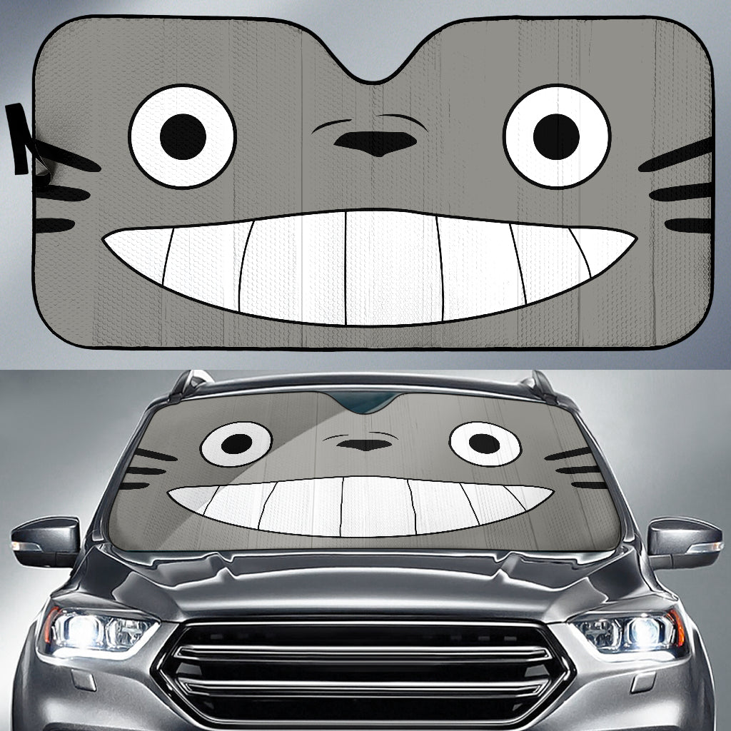 My Neighbor Totoro Face Car Auto Sunshades Nearkii