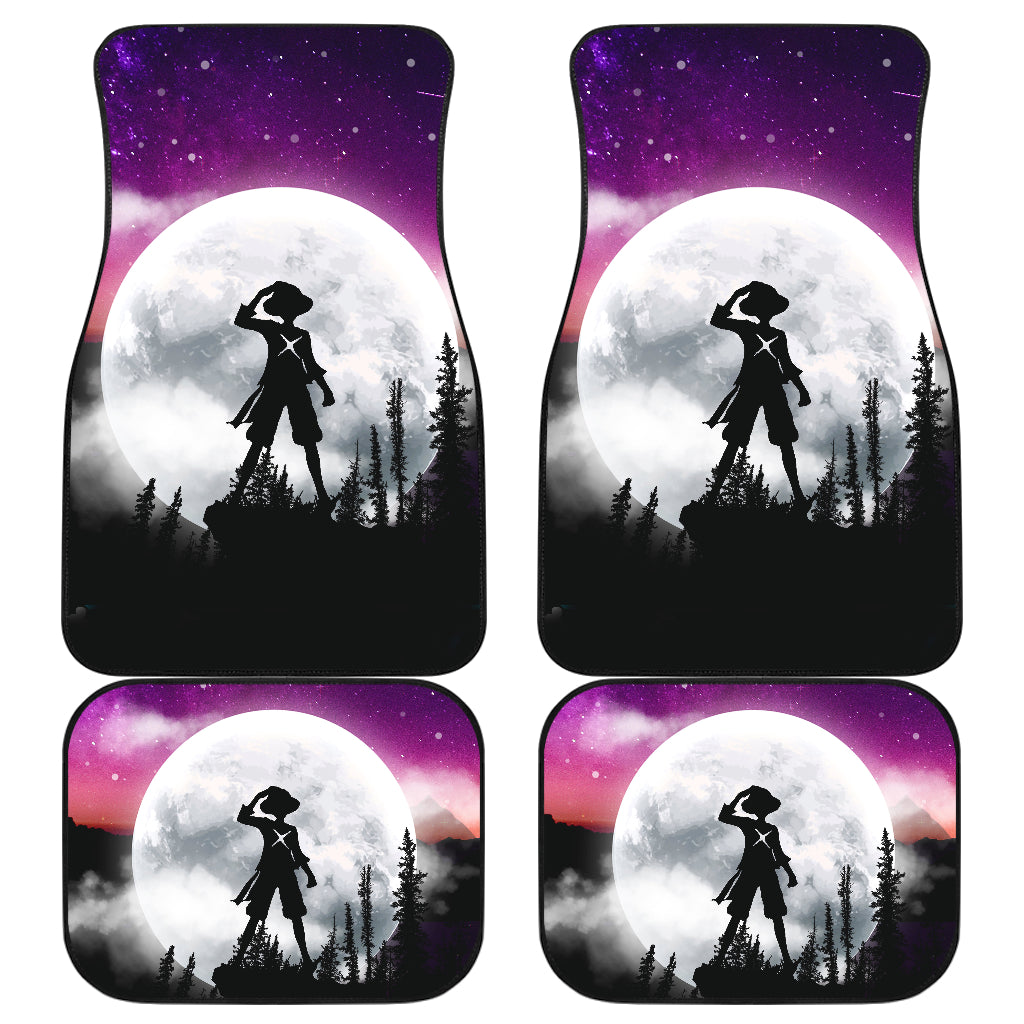 One Piece Moon Night Car Floor Mats Car Accessories Nearkii