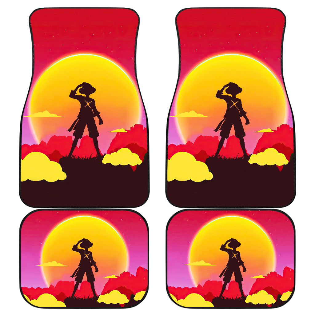 One Piece Sunset Car Floor Mats Car Accessories Nearkii