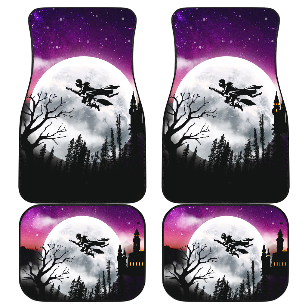 Harry Potter Moon Night Car Floor Mats Car Accessories Nearkii