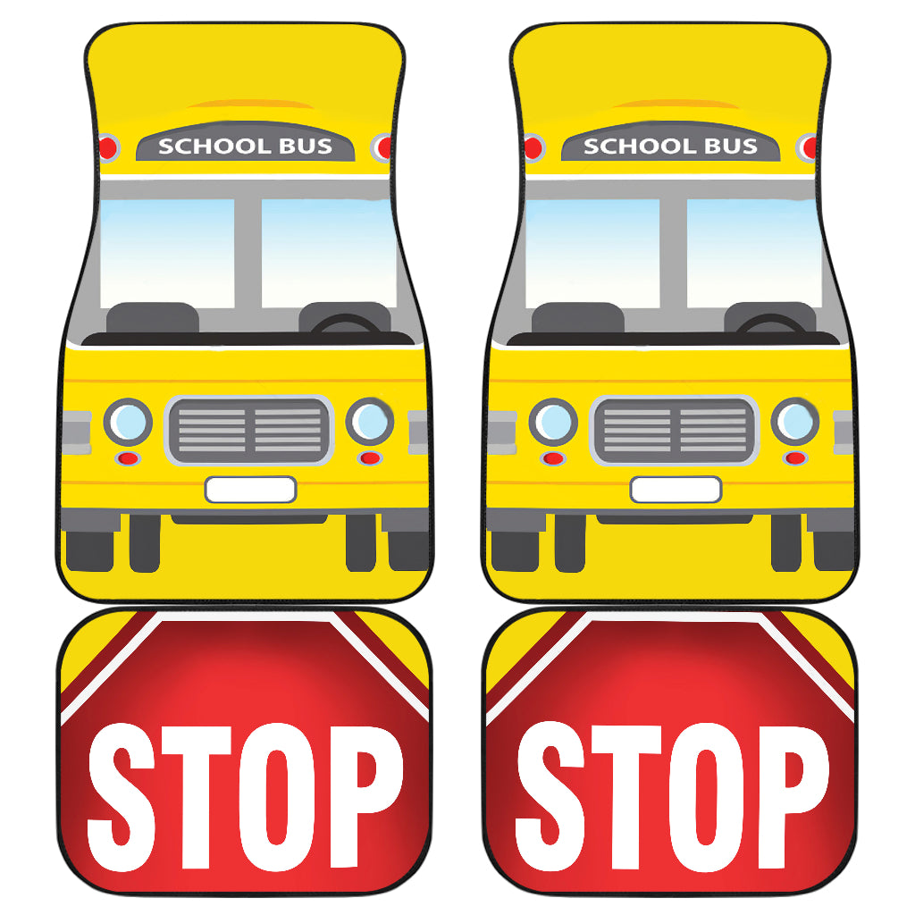 School Bus Driver Car Floor Mats Car Accessories Nearkii