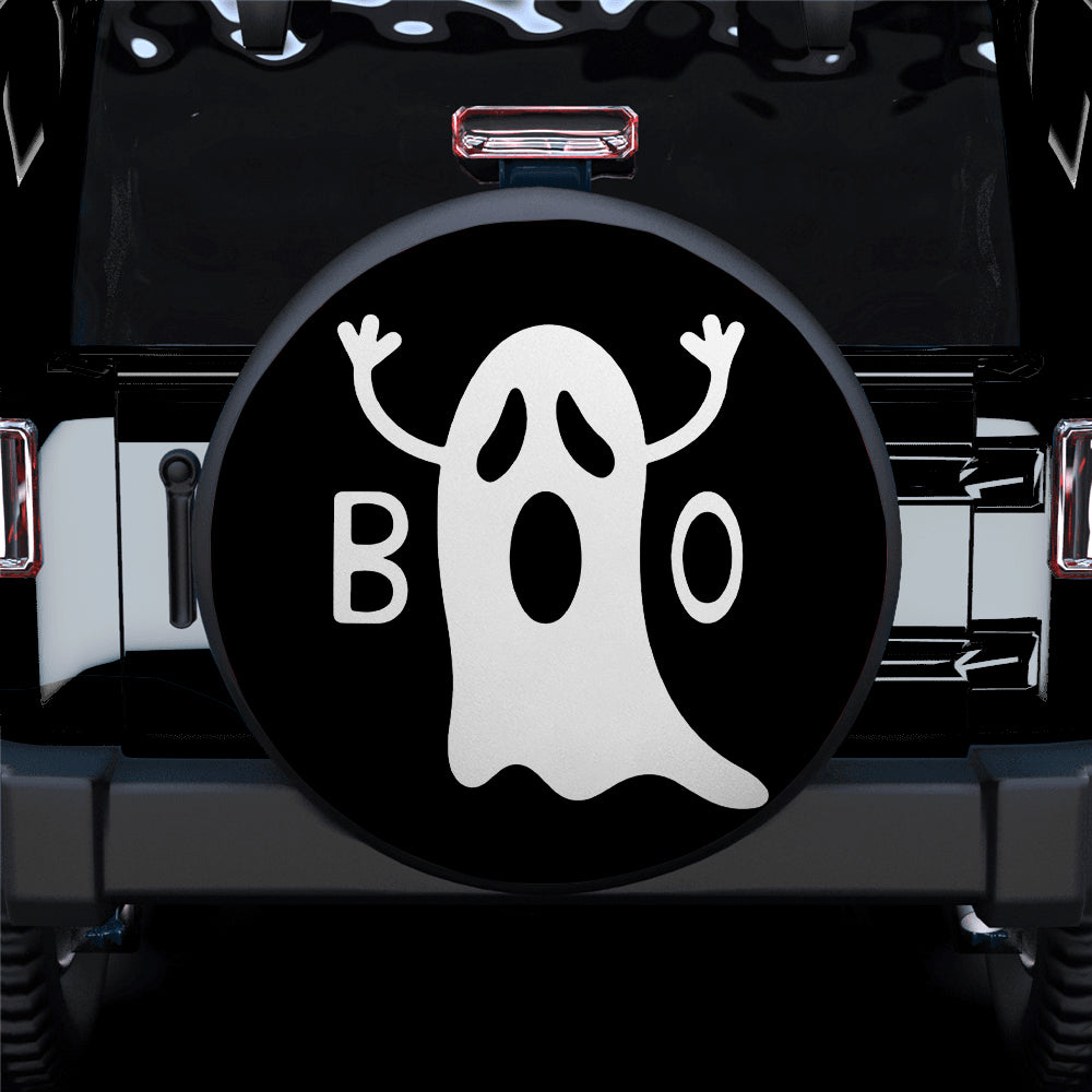 Ghost Boo Car Spare Tire Covers Gift For Campers Nearkii