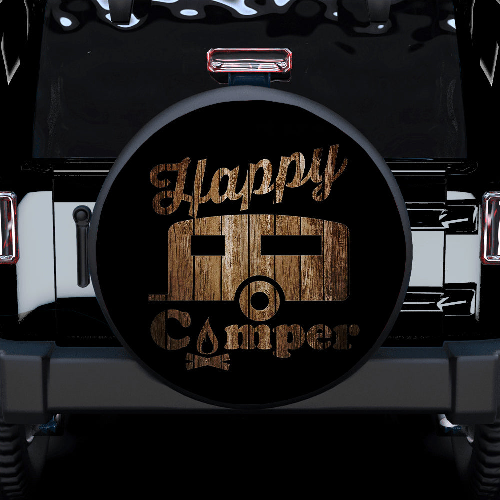 Happy Camper Car Spare Tire Covers Gift For Campers Nearkii