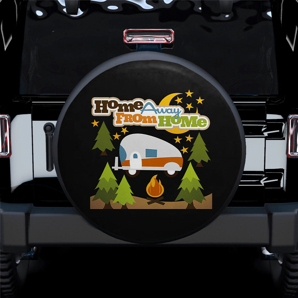 Home Away From Home Jeep Car Spare Tire Cover Gift For Campers Nearkii