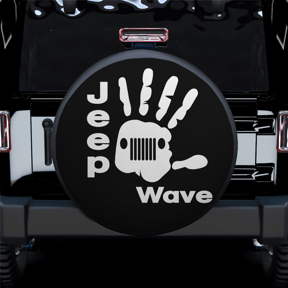 Jeep Wave Jeep Car Spare Tire Cover Gift For Campers Nearkii