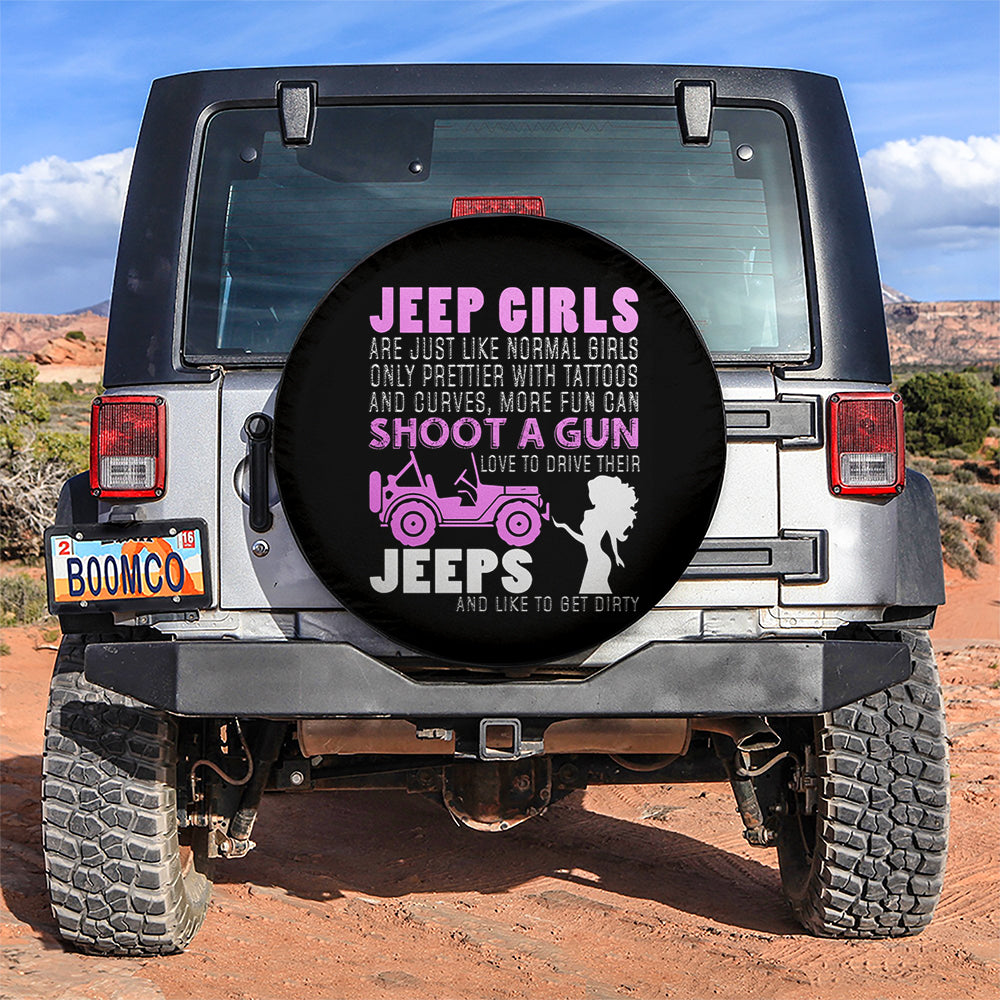 Jeep Girls Pink Car Spare Tire Covers Gift For Campers Nearkii