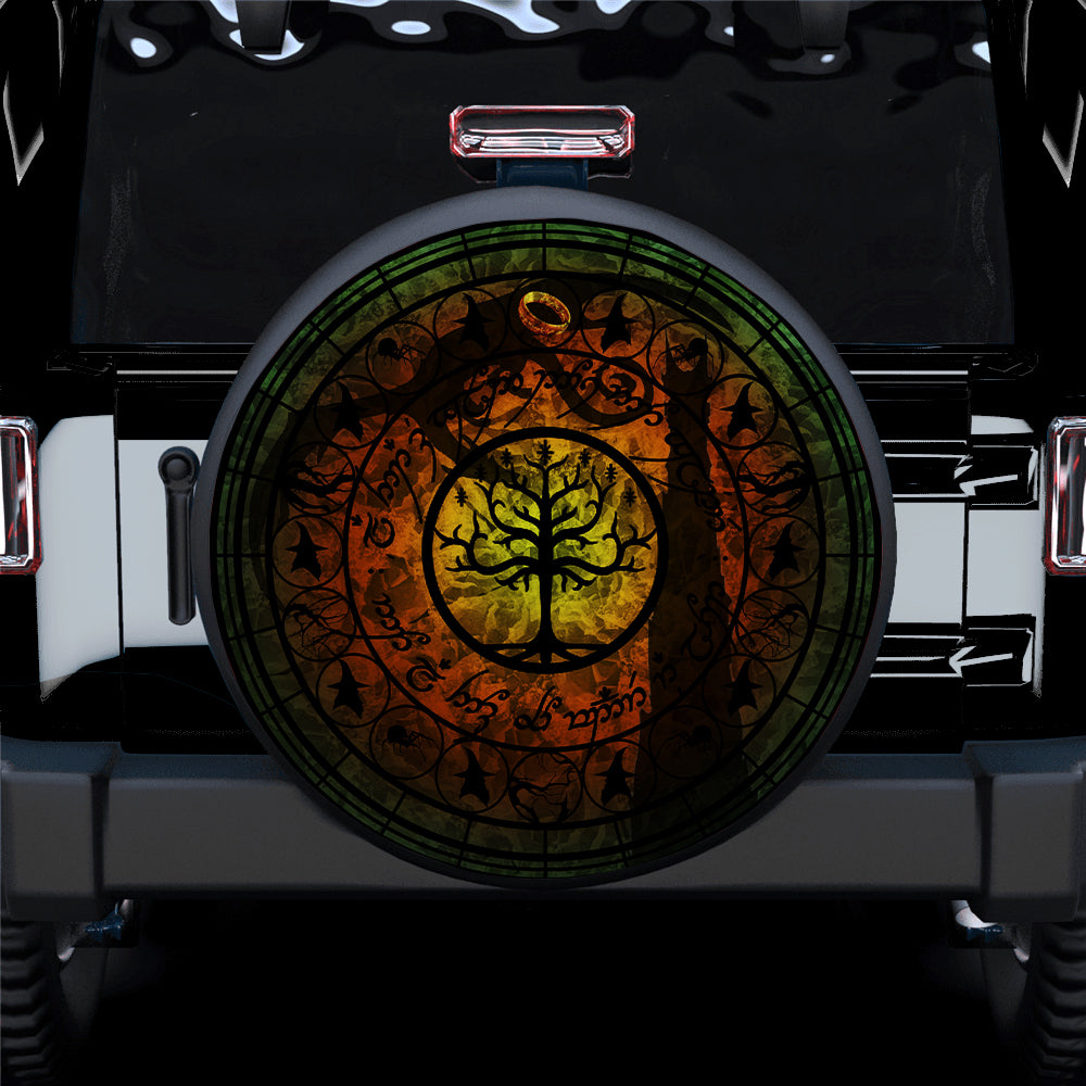 Tree Of Gondor Car Spare Tire Covers Gift For Campers Nearkii