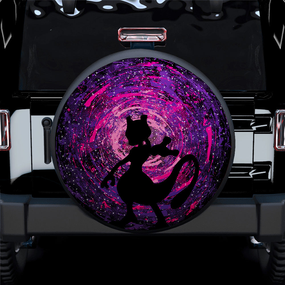 Mewtwo Pokemon Car Spare Tire Covers Gift For Campers Nearkii