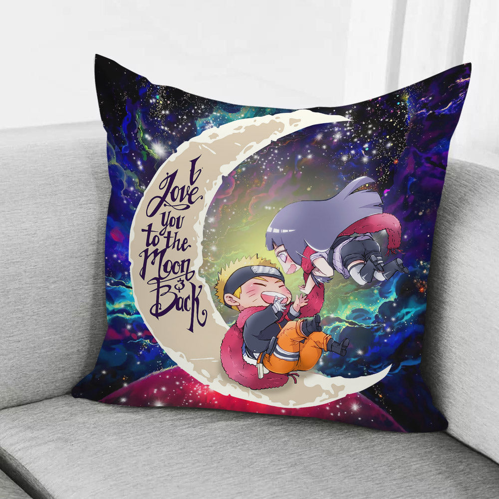 Naruto Couple Love You To The Moon Galaxy Pillowcase Room Decor Nearkii