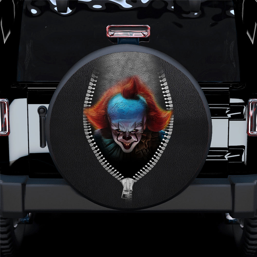 IT Pennywise Zipper Car Spare Tire Gift For Campers Nearkii