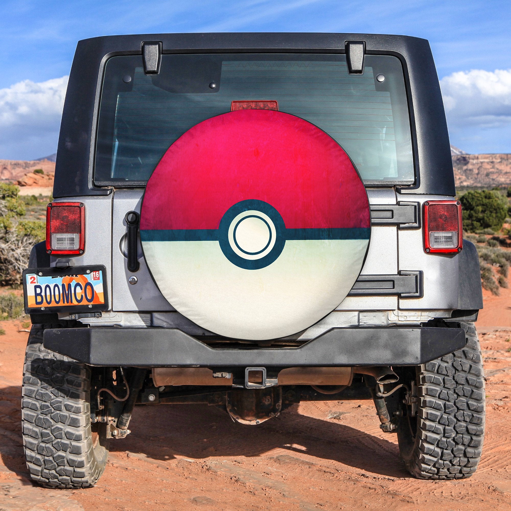 Pokemon Ball Spare Tire Cover Gift For Campers Nearkii