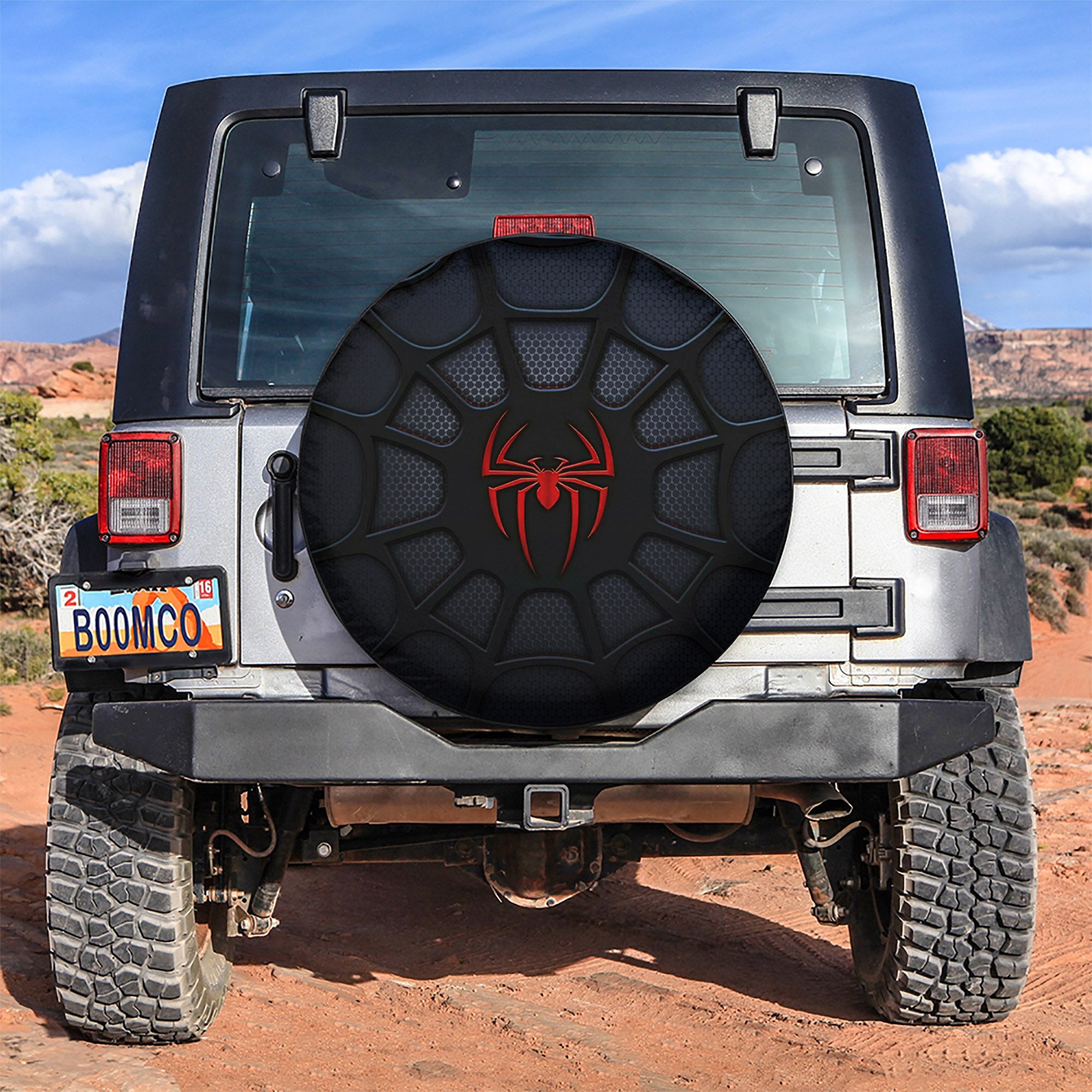 Premium Spider Car Spare Tire Covers Gift For Campers Nearkii