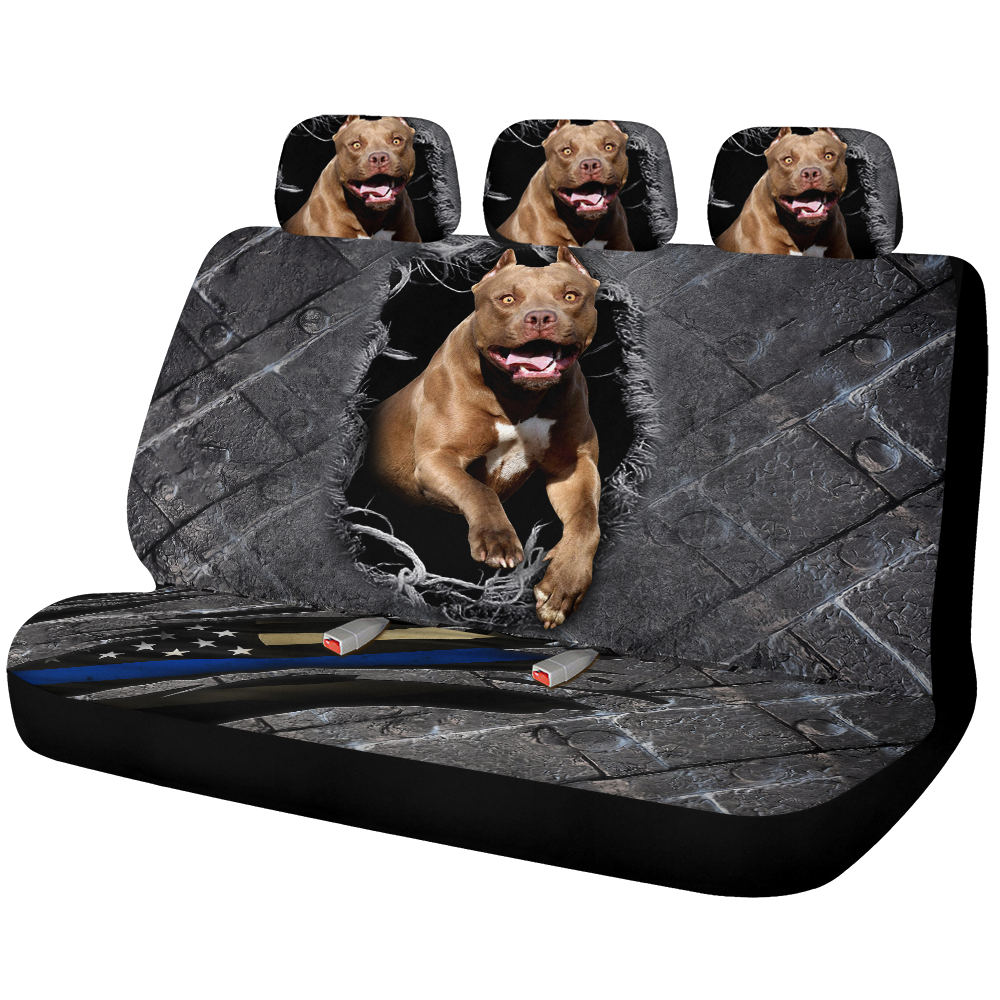 Pull Dog Car Back Seat Covers Decor Protectors Nearkii