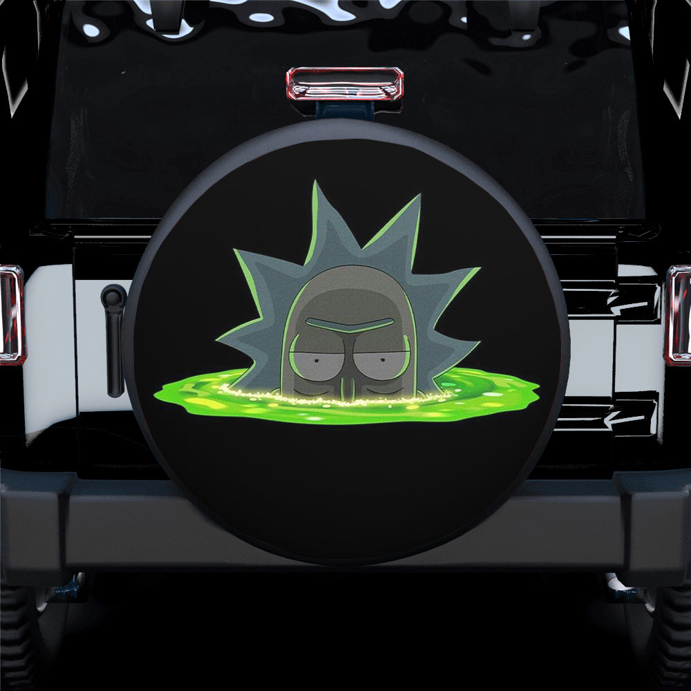 Rick Morty Funny Head Spare Tire Covers Gift For Campers Nearkii