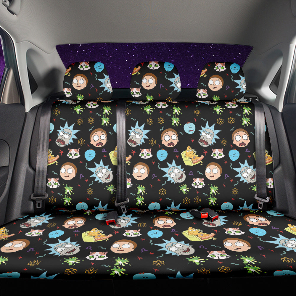 Rick And Morrty Car Back Seat Covers Decor Protectors Nearkii
