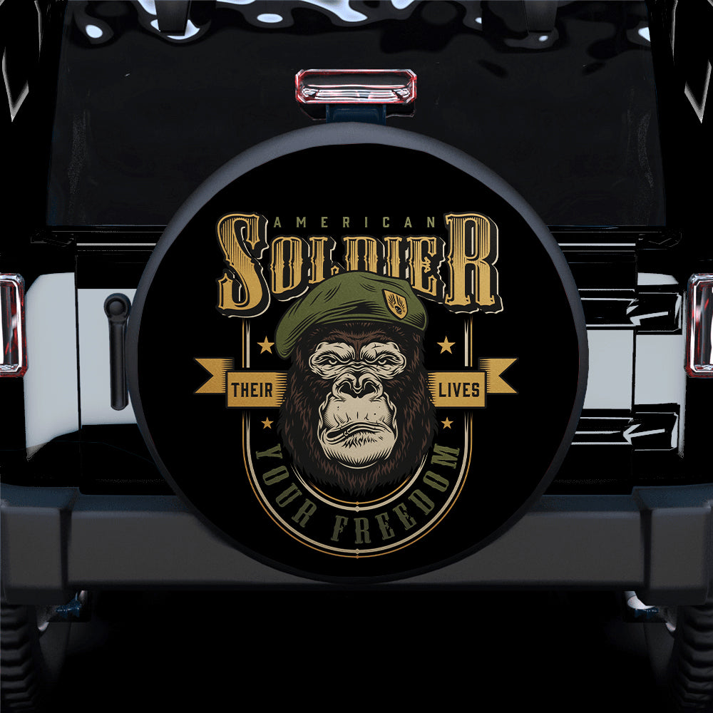 Soldier Jeep Car Spare Tire Cover Gift For Campers Nearkii