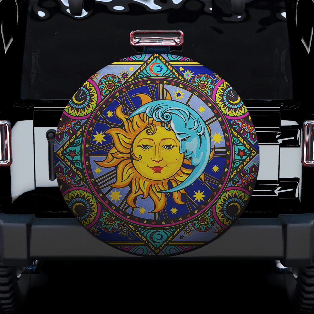 Suna Nd Moon Spare Tire Cover Gift For Campers Nearkii