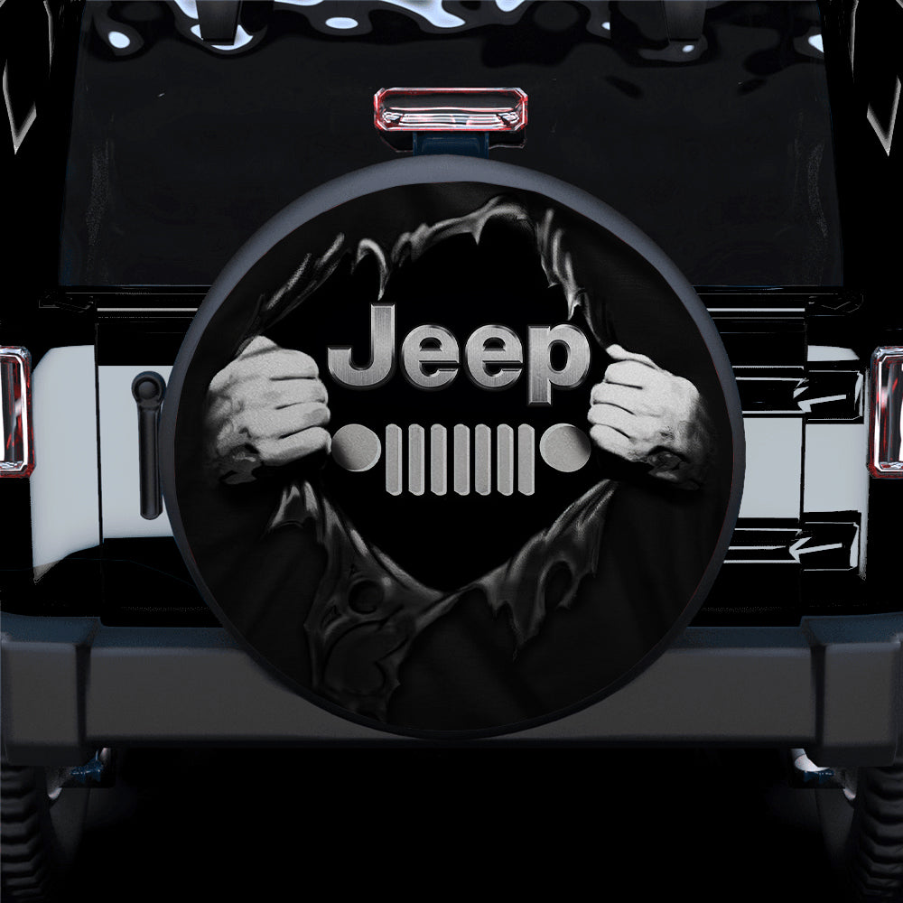 Super Shirt Style Jeep Inside Car Spare Tire Covers Gift For Campers Nearkii