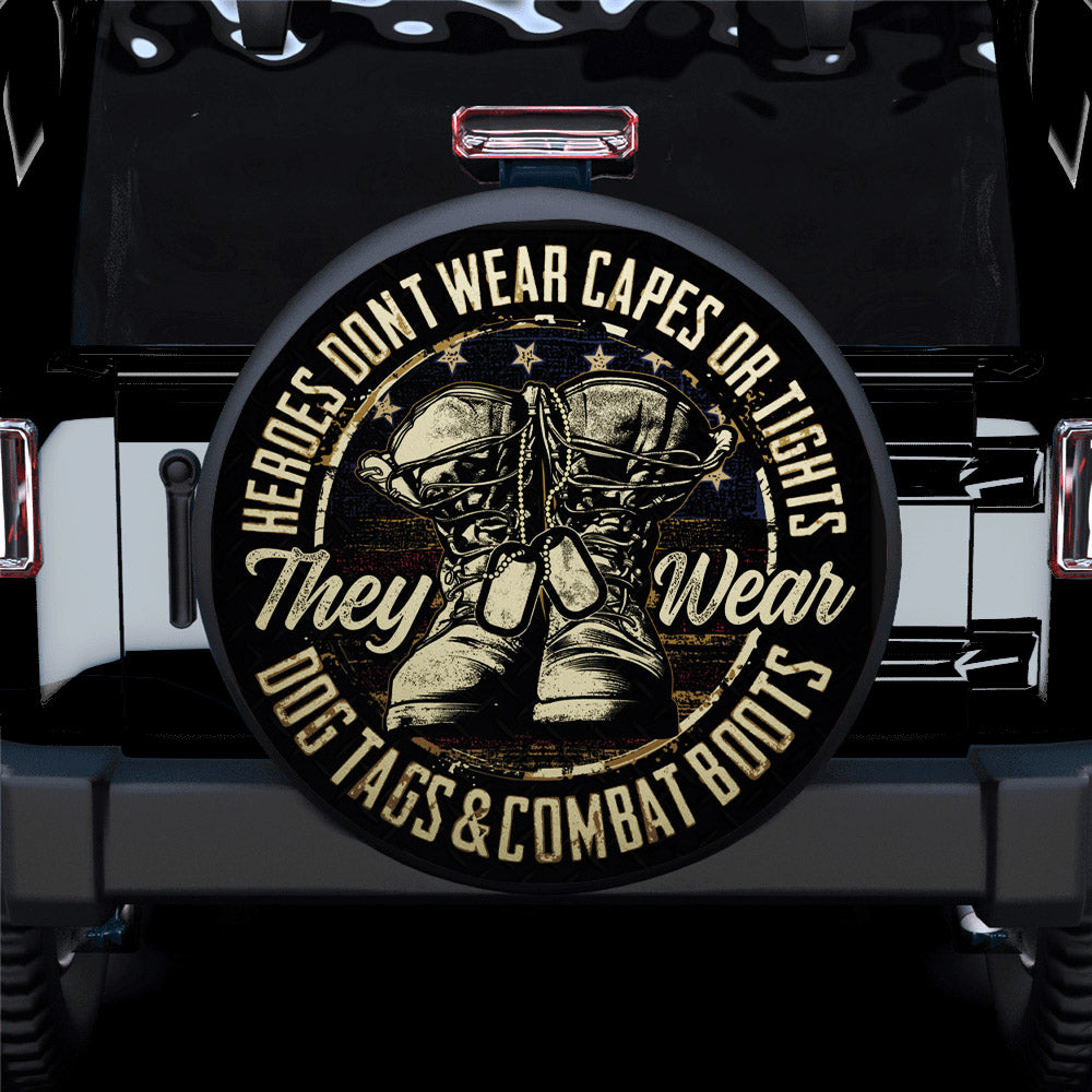 They Wear Shoes US Army Veteran Car Spare Tire Covers Gift For Campers Nearkii