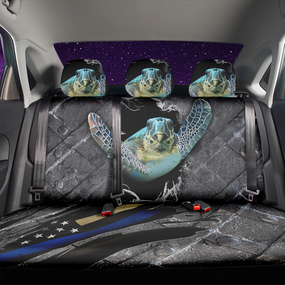 Turtle Car Back Seat Covers Decor Protectors Nearkii