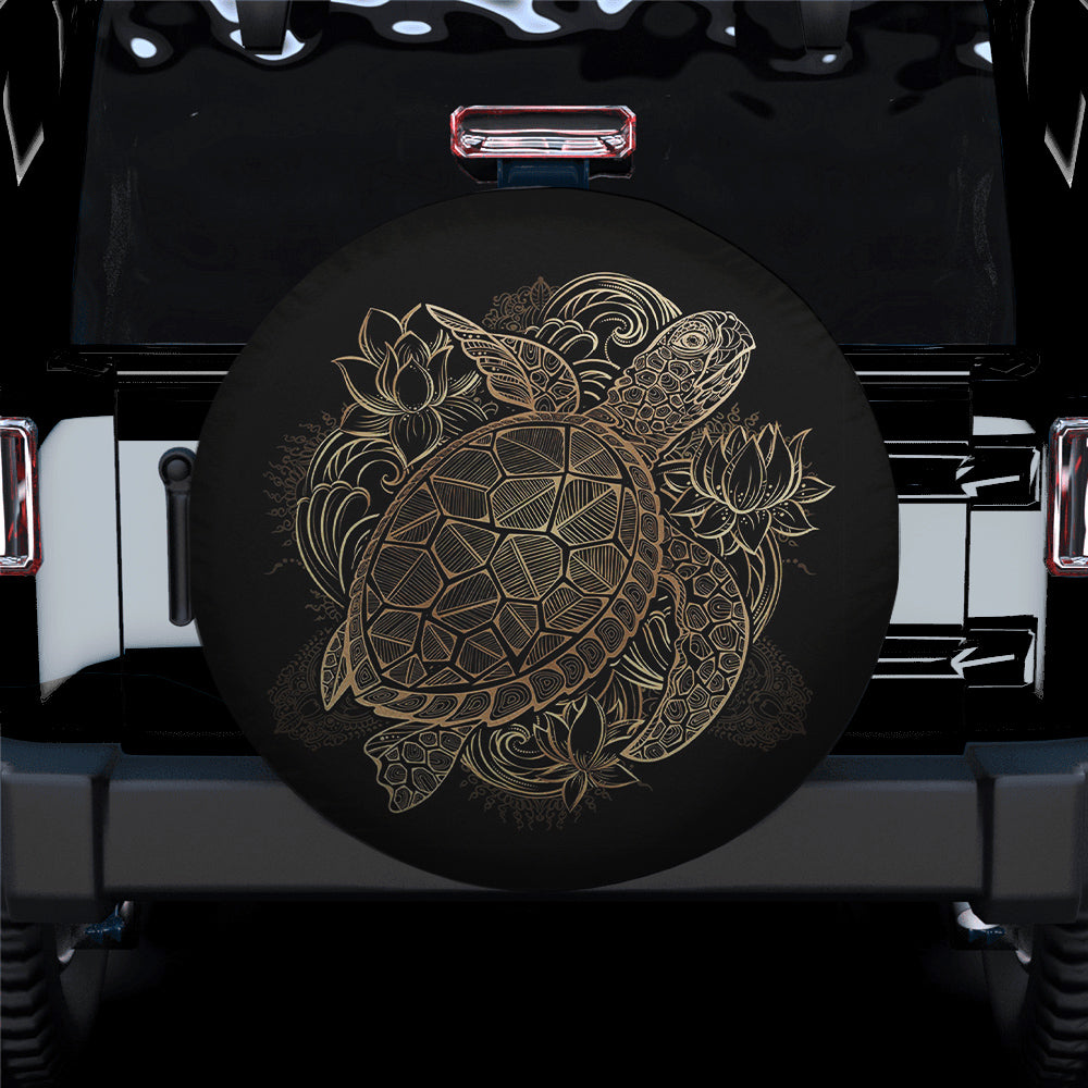 Turtle Spare Tire Cover Gift For Campers Nearkii