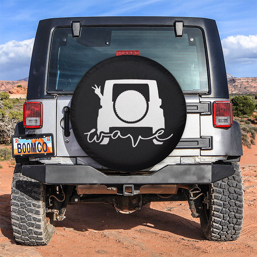 Wave Jeep Car Spare Tire Covers Gift For Campers Nearkii