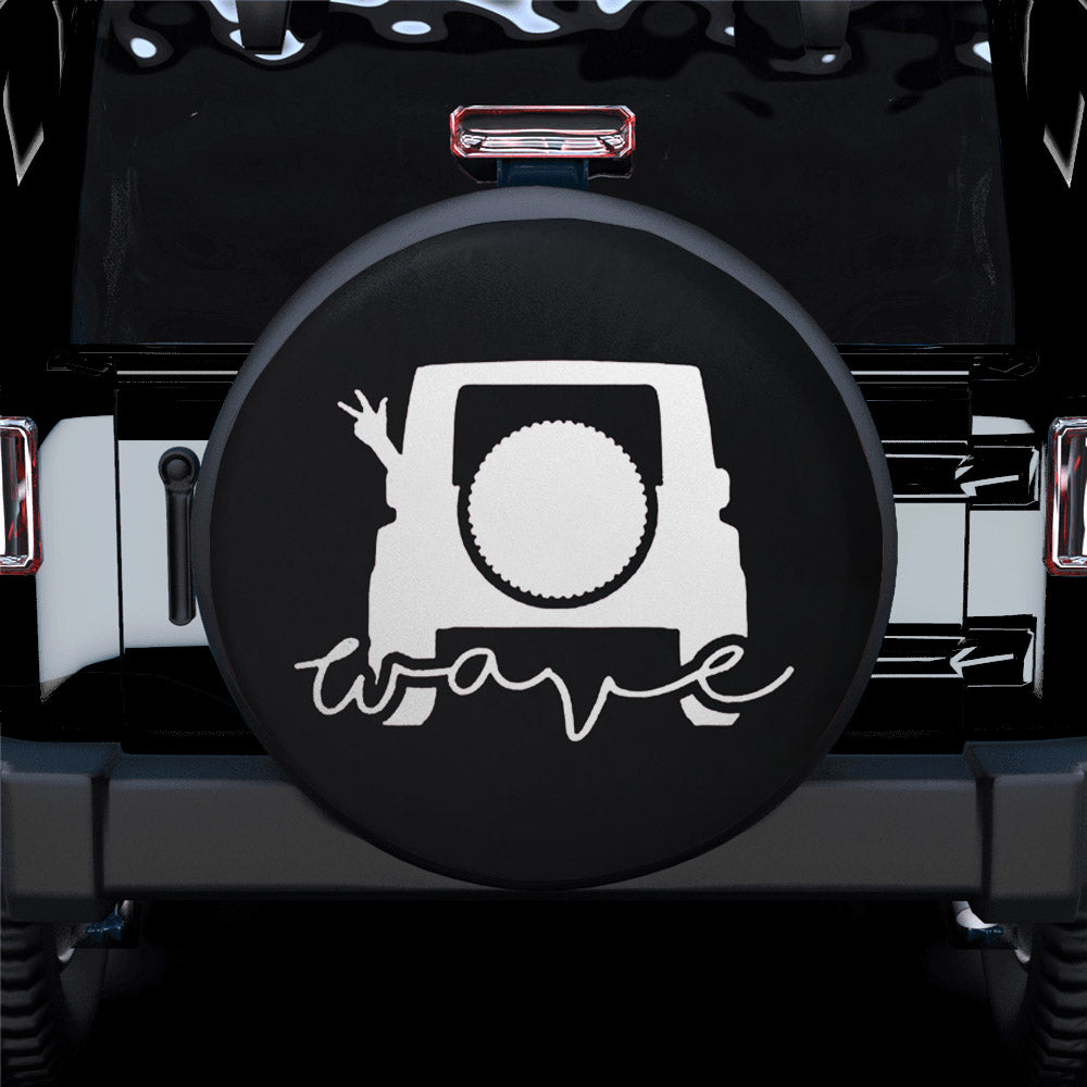 Wave Jeep Car Spare Tire Covers Gift For Campers Nearkii