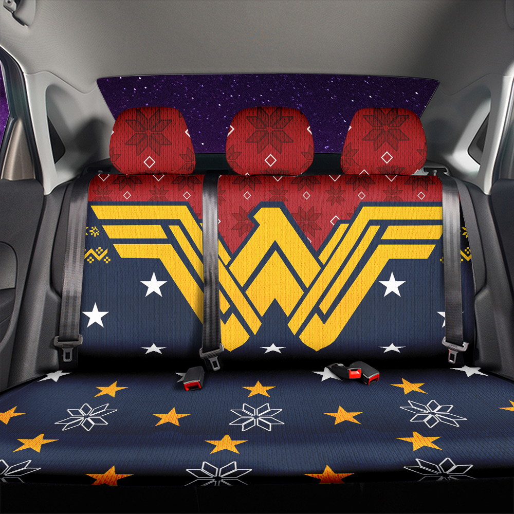 Wonder Woman Car Back Seat Covers Decor Protectors Nearkii