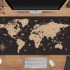 World Map Mouse Mat