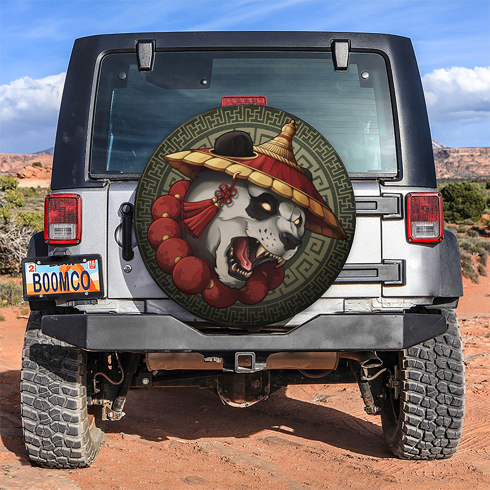 Panda Car Spare Tire Covers Gift For Campers Nearkii