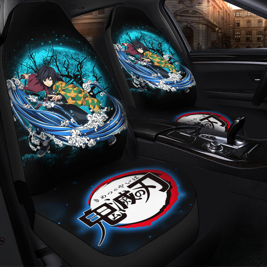 Tomioka Giyuu Moonlight Premium Custom Car Seat Covers Decor Protectors Nearkii
