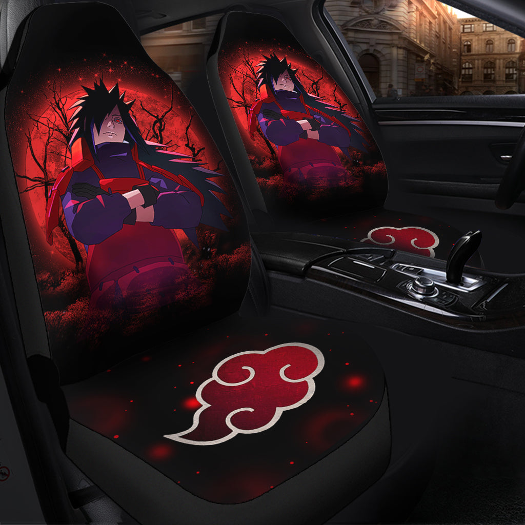 Uchiha Madara Naruto Moonlight Premium Custom Car Seat Covers Decor Protectors Nearkii