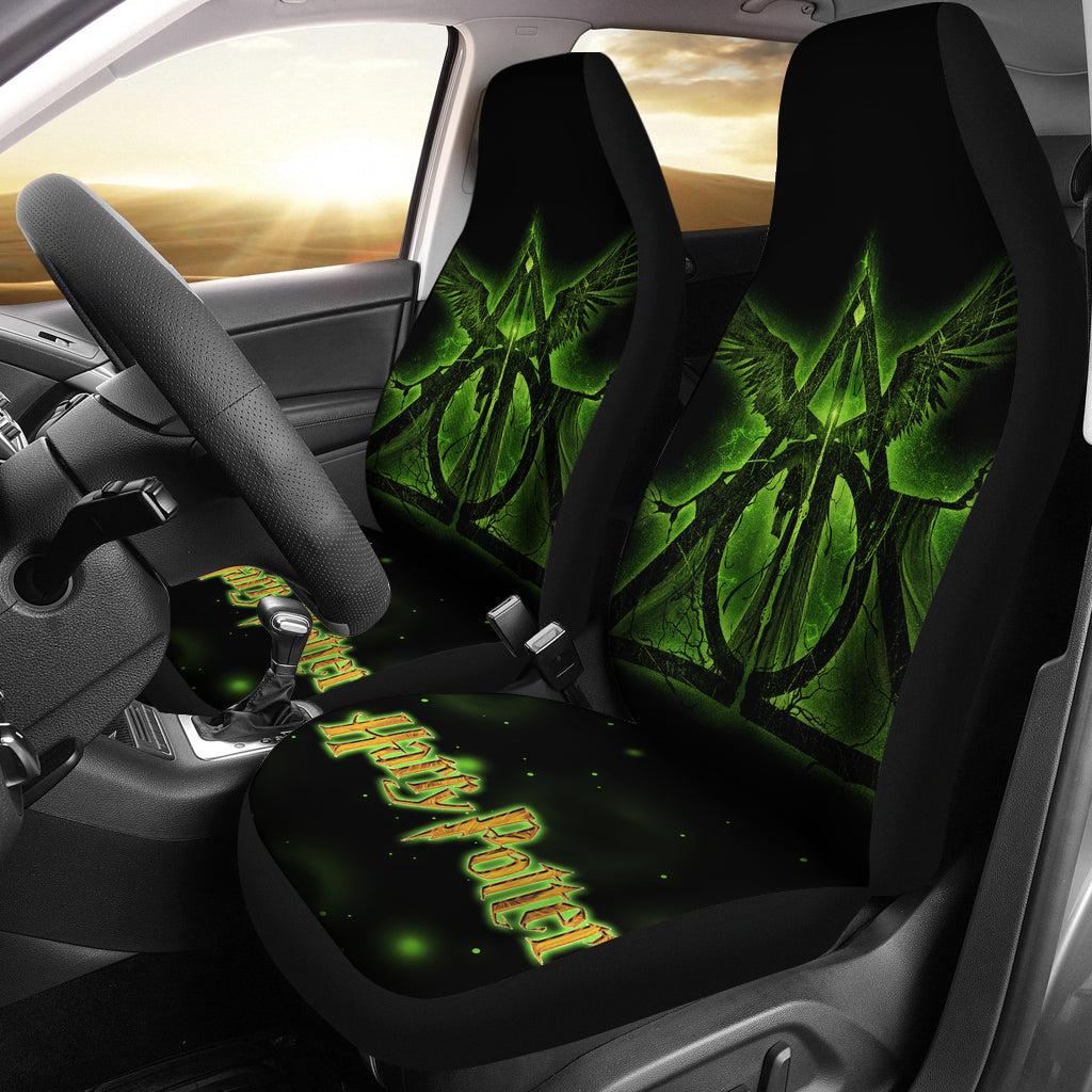 Harry Potter Symbol Moonlight Premium Custom Car Seat Covers Decor Protectors Nearkii