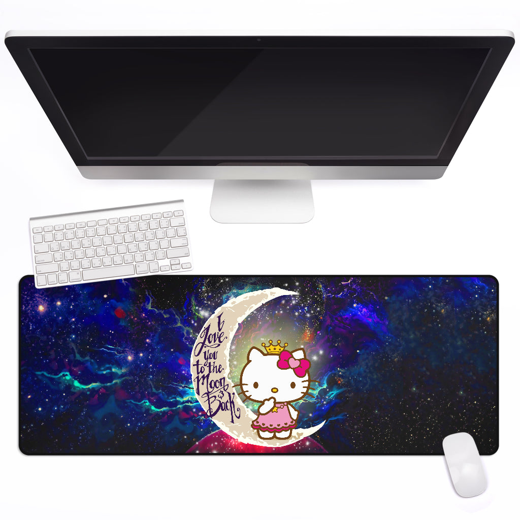 Hello Kitty Love You To The Moon Galaxy Mouse Mat Nearkii