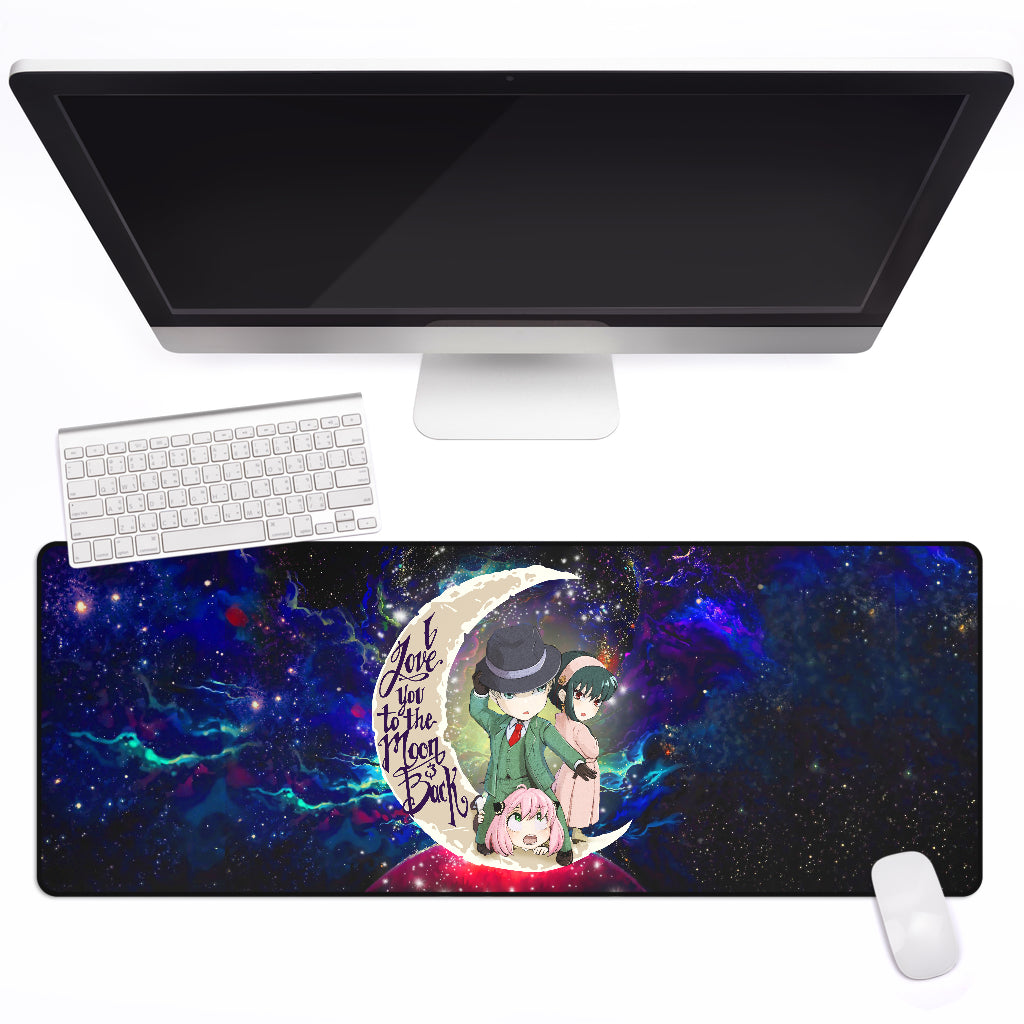 Spy x Family Love You To The Moon Galaxy Mouse Mat Nearkii