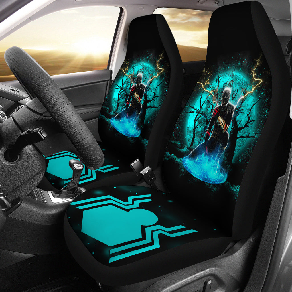 Spider Man Black Suit No Way Home Moonlight Premium Custom Car Seat Covers Decor Protectors Nearkii