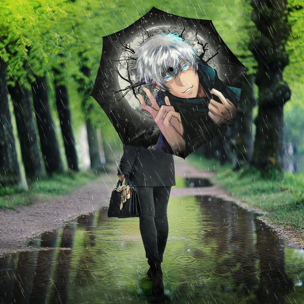Gojo Jujutsu Kaisen Moonlight Umbrella Nearkii