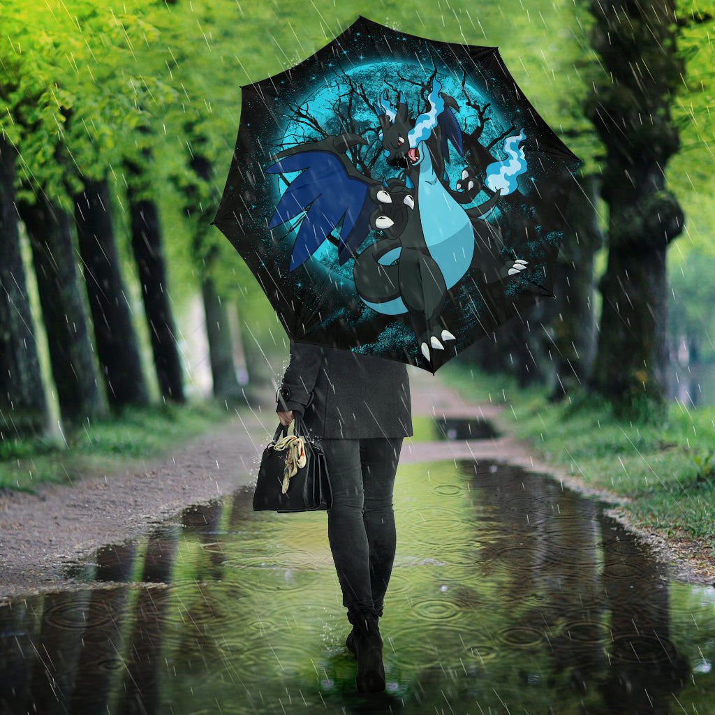 Charizard Mega X Moonlight Umbrella Nearkii