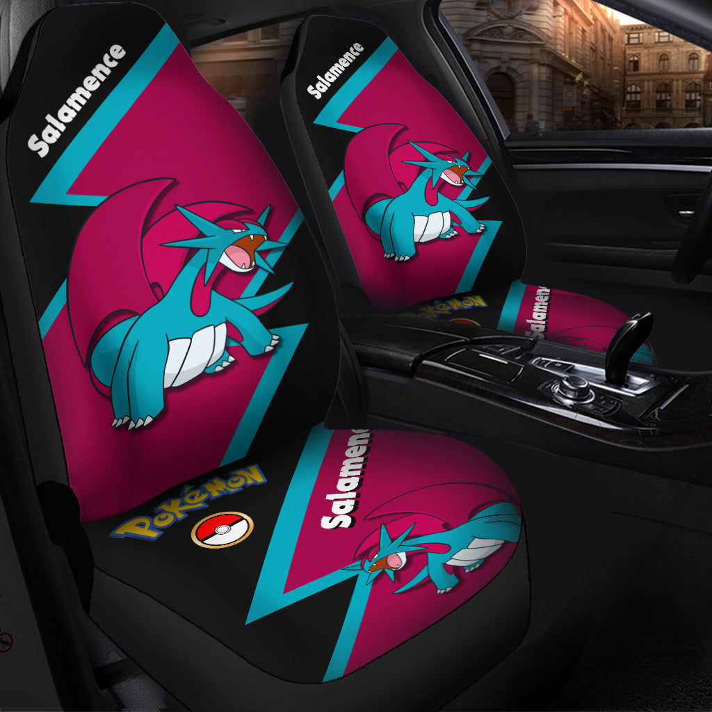 Salamence Pokemon Premium Custom Car Seat Covers Decor Protectors Nearkii