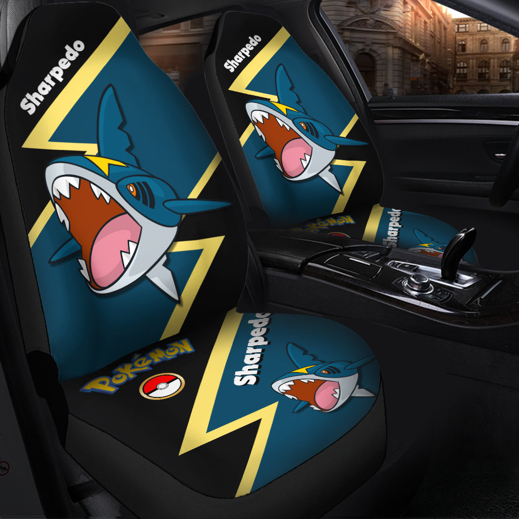 Sharpedo Pokemon Premium Custom Car Seat Covers Decor Protectors Nearkii