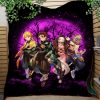 Demon Slayer Team Pink Moonlight Quilt Blanket Nearkii