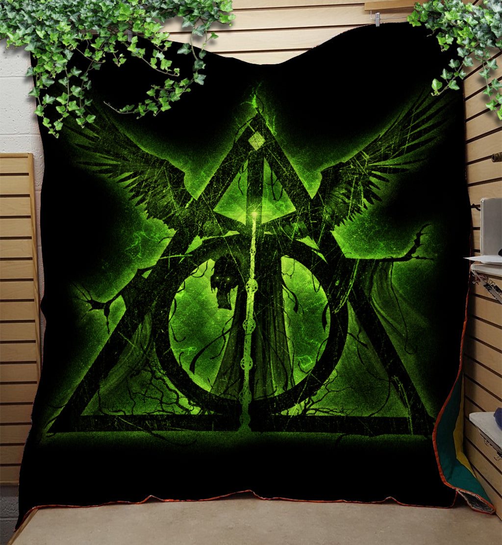 Harry Potter Symbol Moonlight Quilt Blanket Nearkii