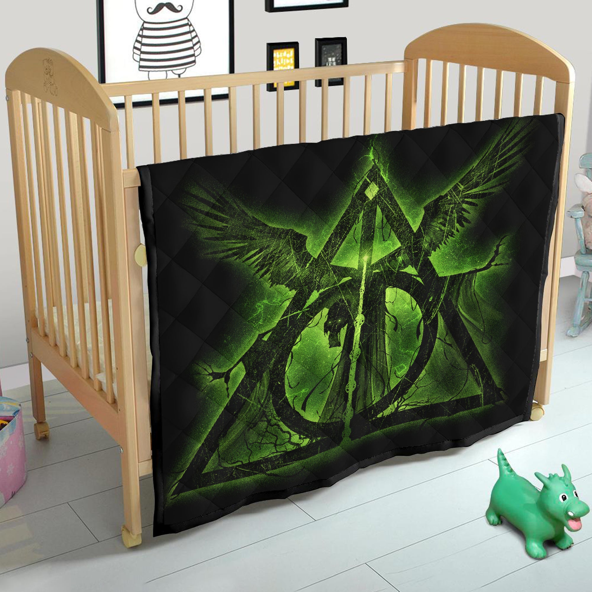 Harry Potter Symbol Moonlight Quilt Blanket Nearkii